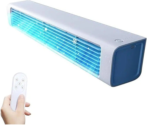 Lecreatekit Portable Wall Mounted Air Conditioner with Wireless Installation, No Drilling Required, Suitable for Home and Office, Energy Saving and Remote Control (B)