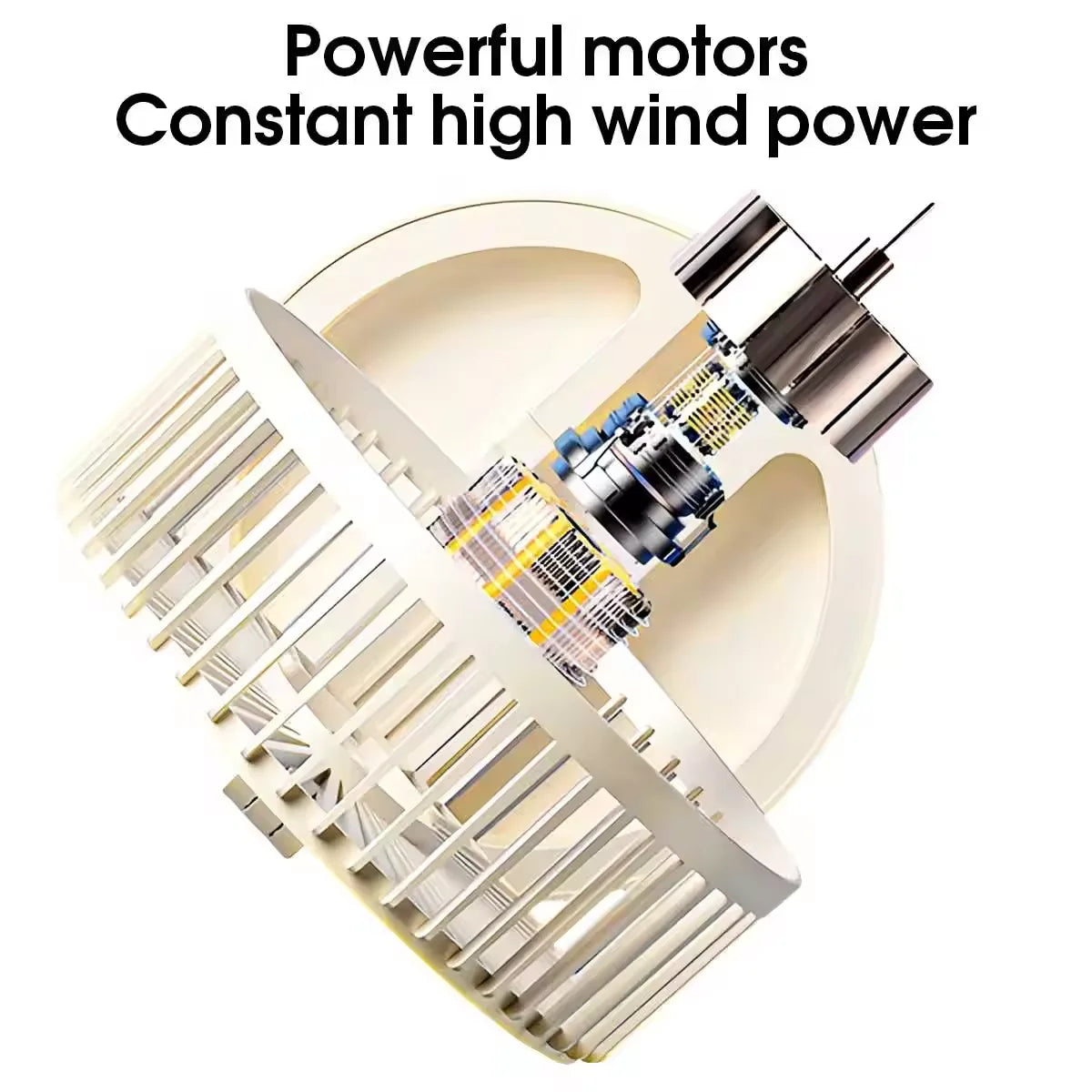 Ventilateur de Bureau USB Premium – Silencieux & Portable