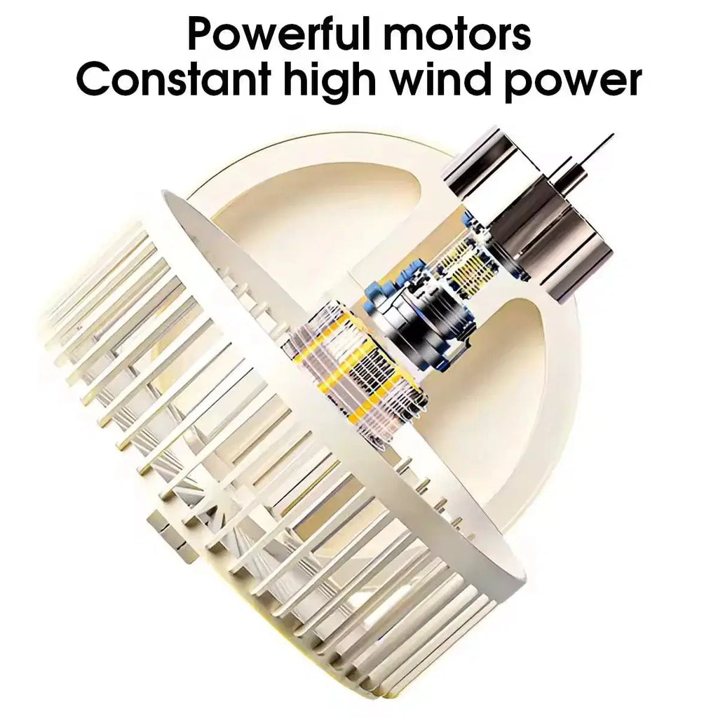 Ventilateur de Bureau USB Premium – Silencieux & Portable