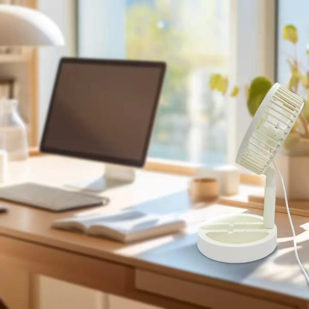Ventilateur de Bureau USB Premium – Silencieux & Portable