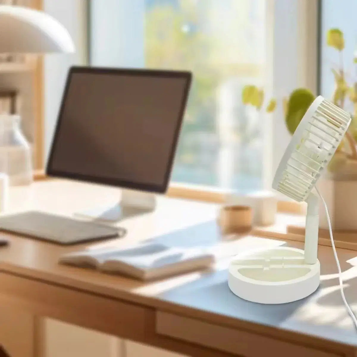 Ventilateur de Bureau USB Premium – Silencieux & Portable