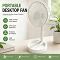 Ventilateur de Bureau USB Premium – Silencieux & Portable