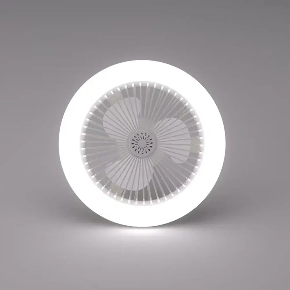 Ventilateur de Plafond 3-en-1 Rotatif avec Télécommande et Lumière