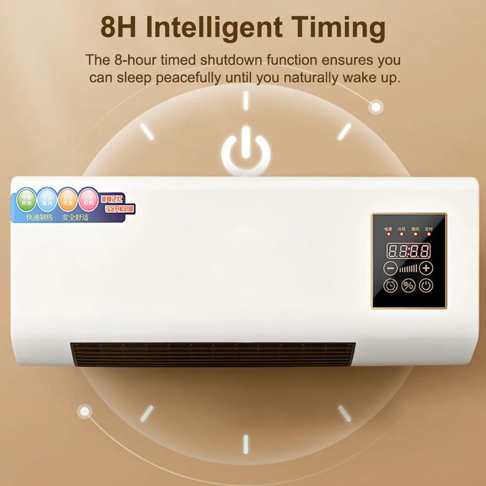 Climatiseur Mural Portable Chaud/Froid avec Télécommande