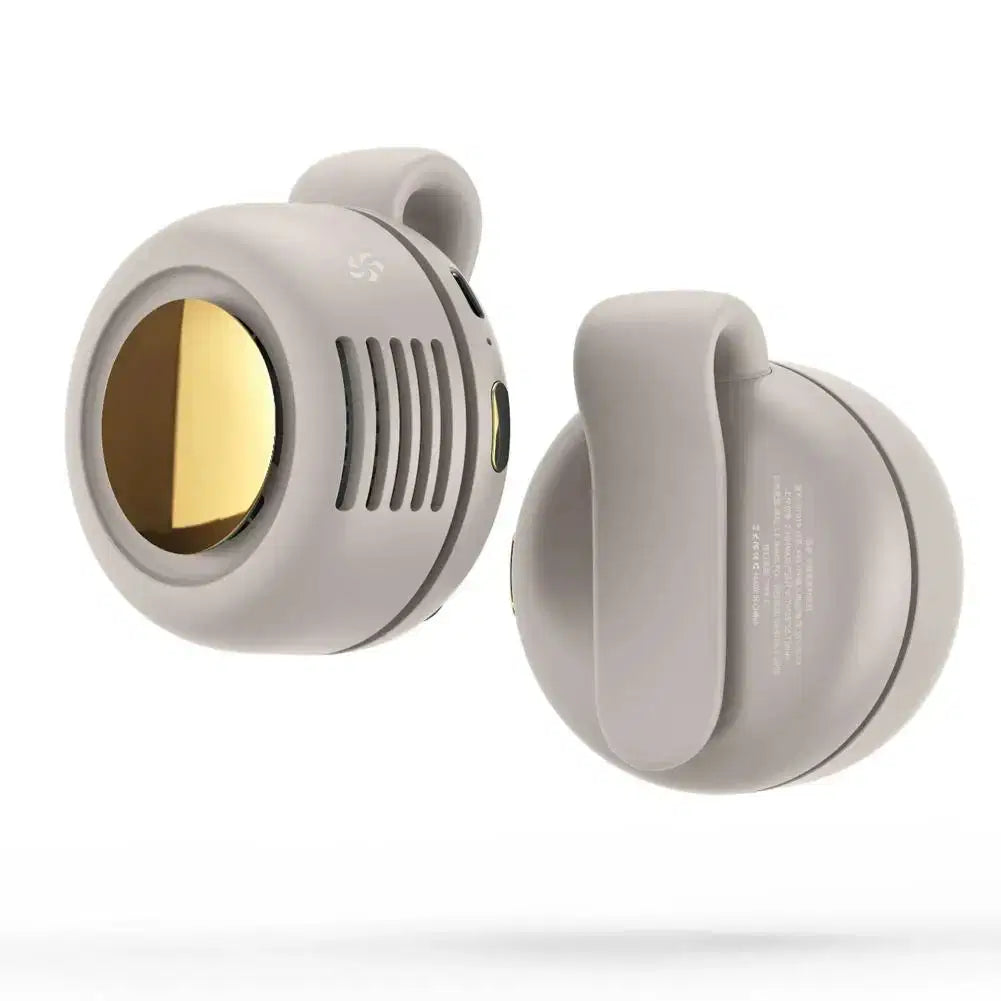 Ventilateur de Cou Portable 360° – Silencieux & Léger pour Bureau et Voyage