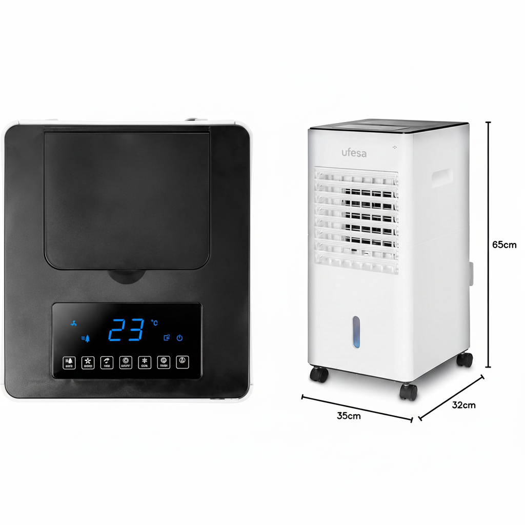 Ufesa CL604 - Vue combinée carrée